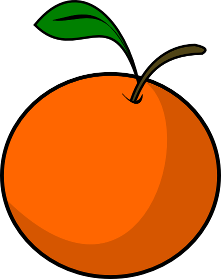 Detail Clipart Orange Nomer 2