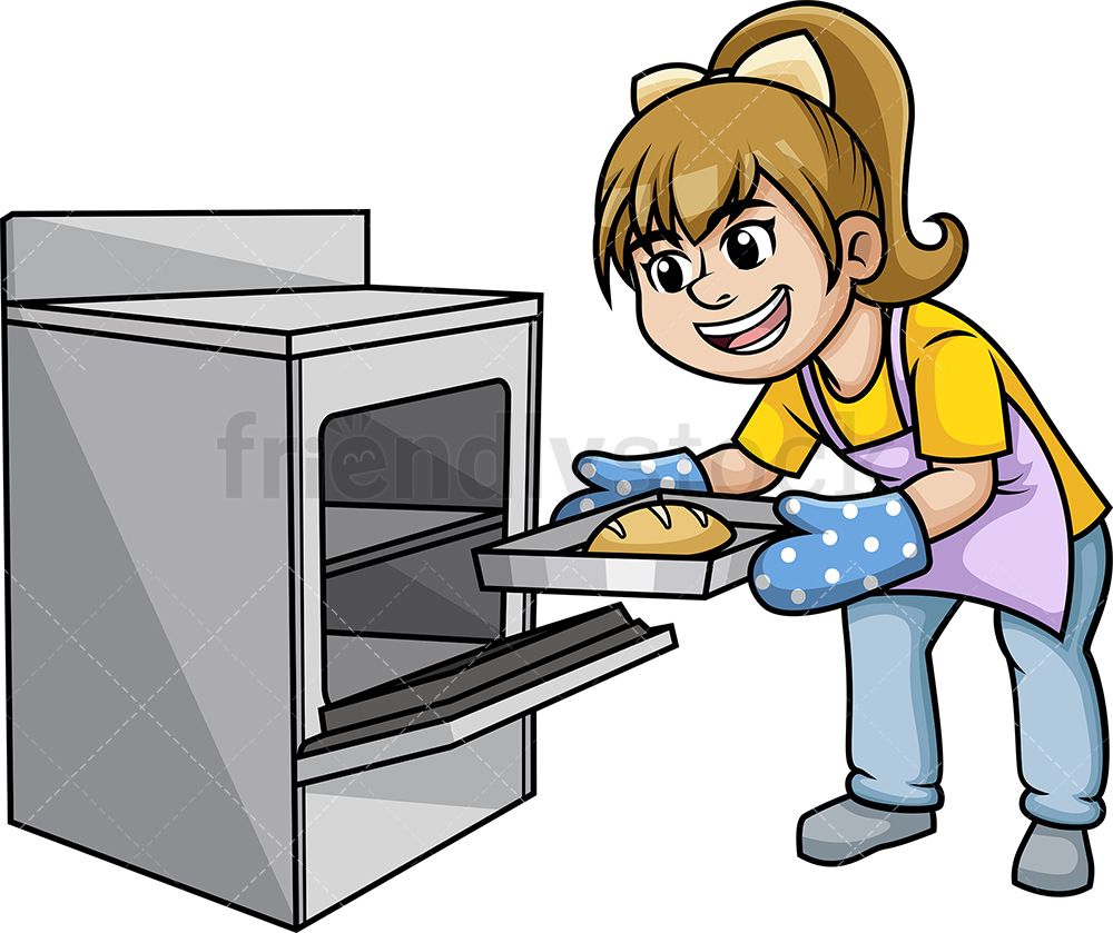 Detail Clipart Oven Nomer 9