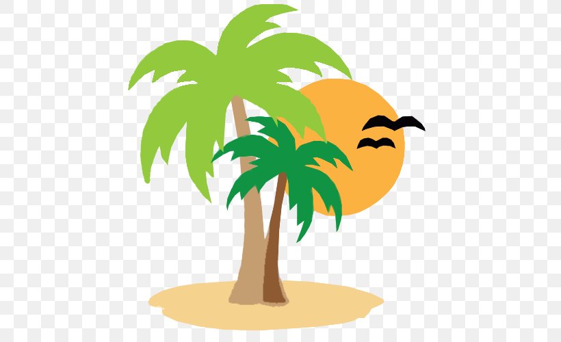 Detail Clipart Palm Trees Beach Nomer 14