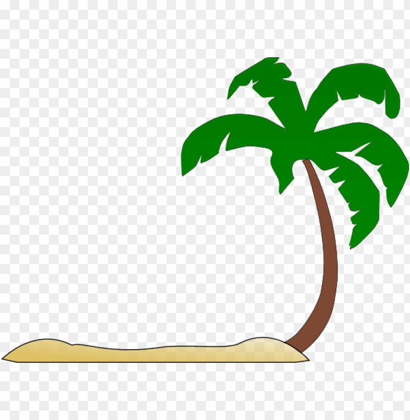 Detail Clipart Palm Trees Beach Nomer 18