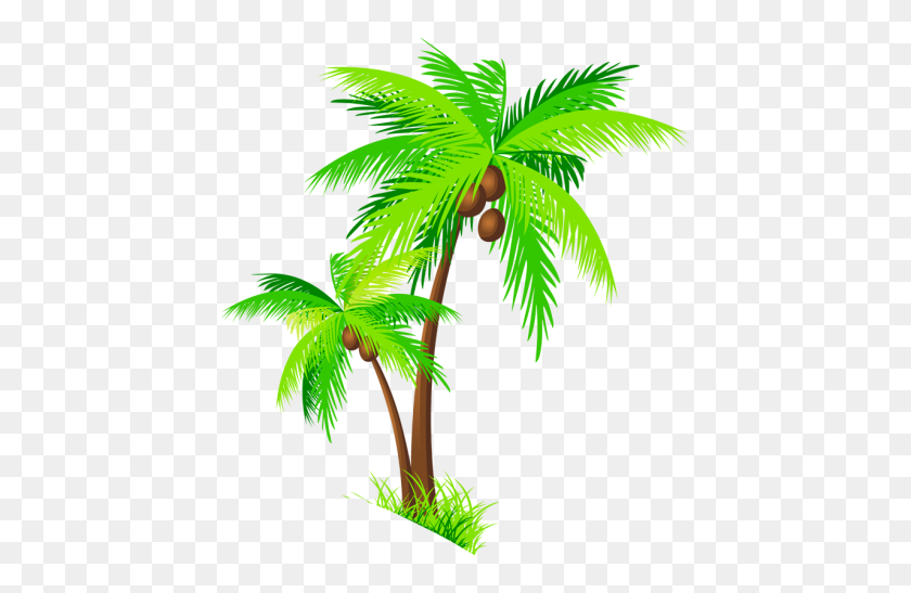 Detail Clipart Palm Trees Beach Nomer 35