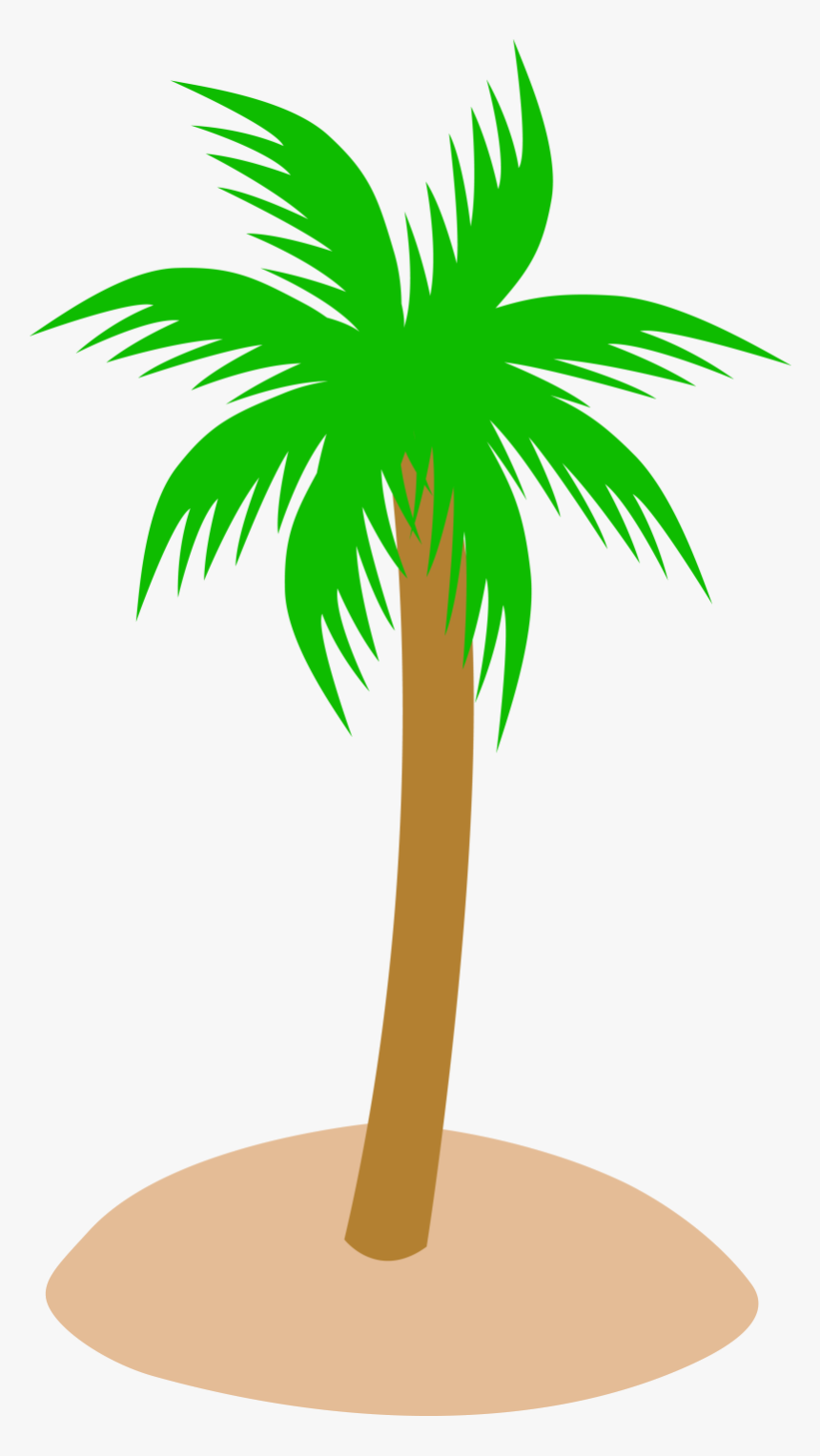 Detail Clipart Palm Trees Beach Nomer 6