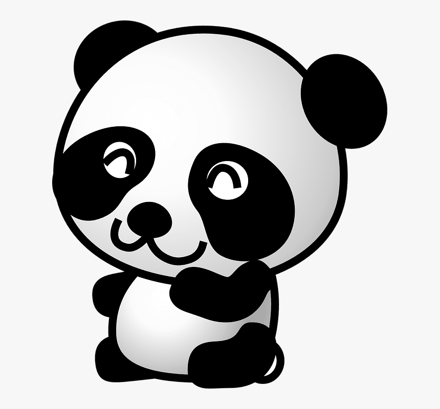 Detail Clipart Panda Nomer 10