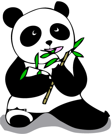 Detail Clipart Panda Nomer 12