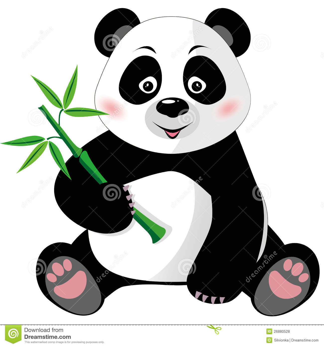 Detail Clipart Panda Nomer 23