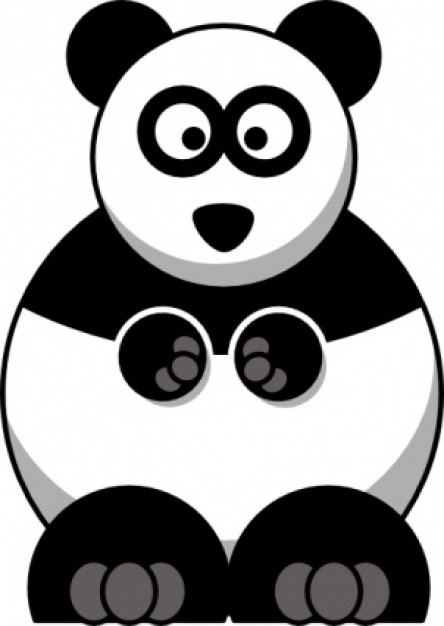 Detail Clipart Panda Nomer 25