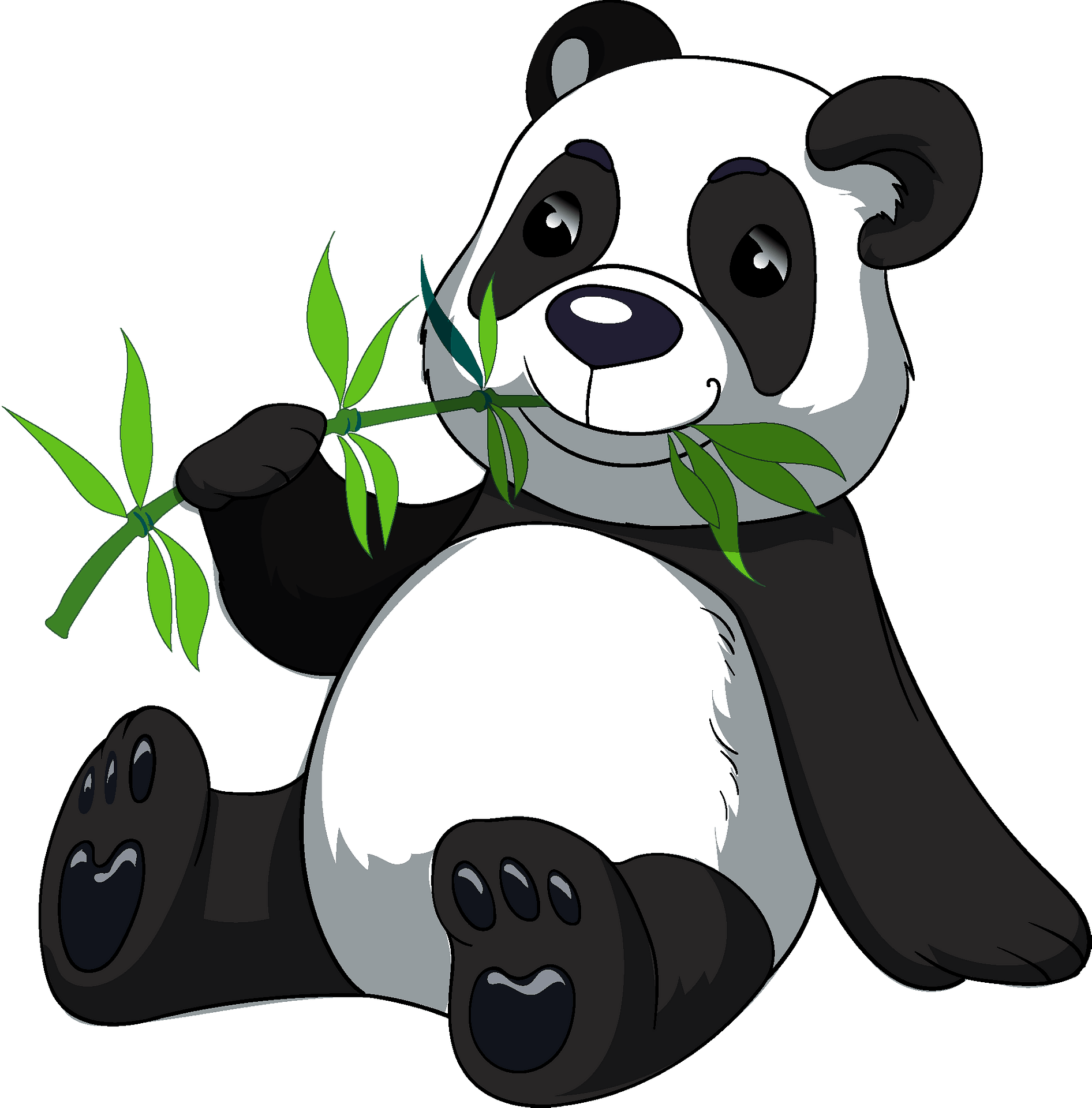 Detail Clipart Panda Nomer 39