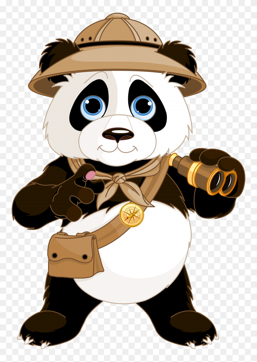 Detail Clipart Panda Nomer 44