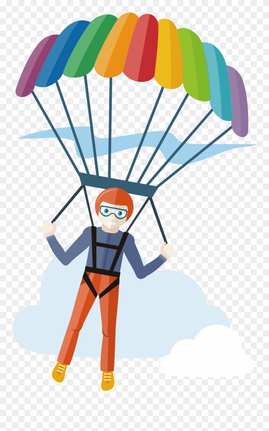 Detail Clipart Parachute Nomer 44