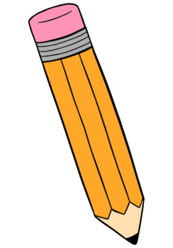 Detail Clipart Pencil Nomer 9