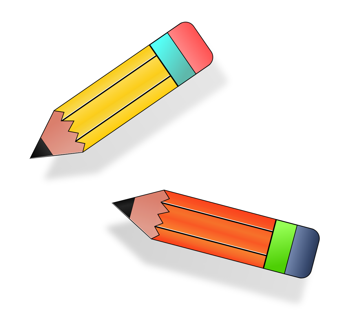 Detail Clipart Pencil Nomer 32