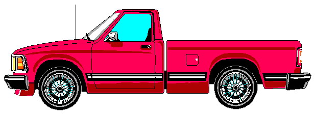 Detail Clipart Pickup Truck Nomer 17