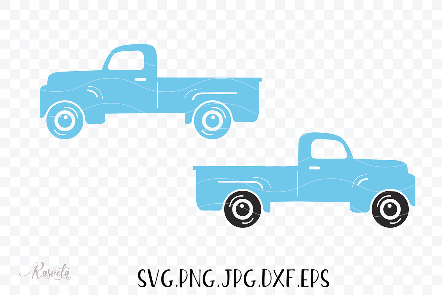 Detail Clipart Pickup Truck Nomer 46