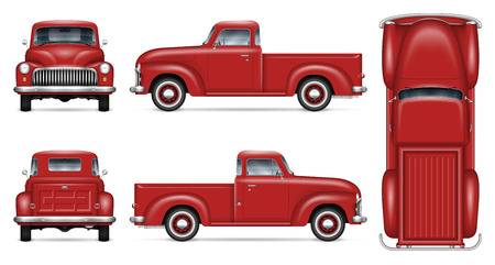 Detail Clipart Pickup Truck Nomer 51