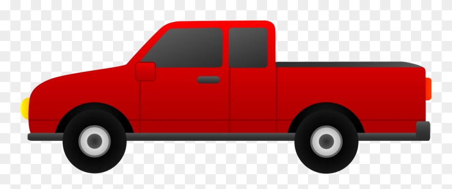 Detail Clipart Pickup Truck Nomer 5