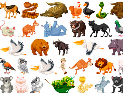Detail Clipart Pictures Of Animals Nomer 19