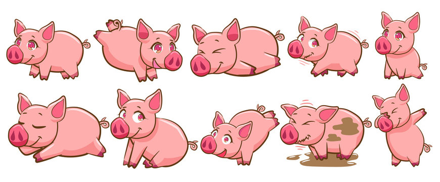 Detail Clipart Pig Nomer 56