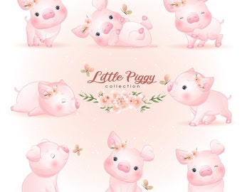 Detail Clipart Piggy Nomer 34