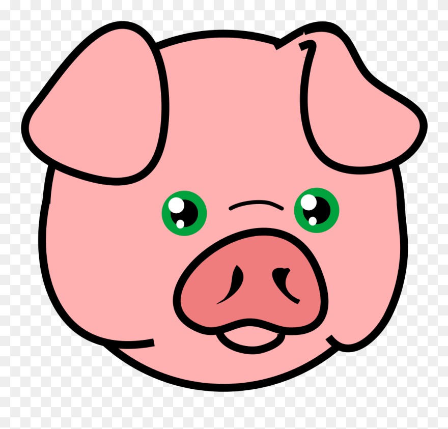 Detail Clipart Piggy Nomer 37