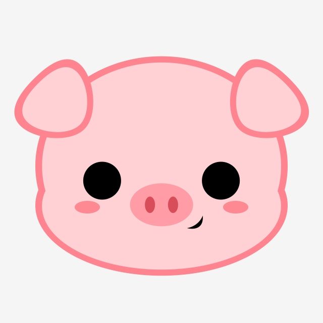 Download Clipart Piggy Nomer 42