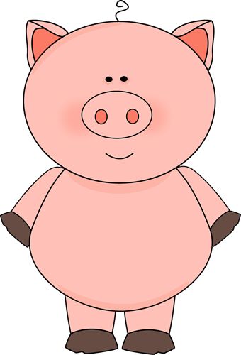 Detail Clipart Piggy Nomer 50