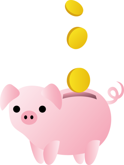 Detail Clipart Piggy Bank Nomer 11