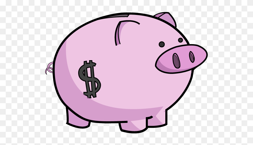 Detail Clipart Piggy Bank Nomer 19