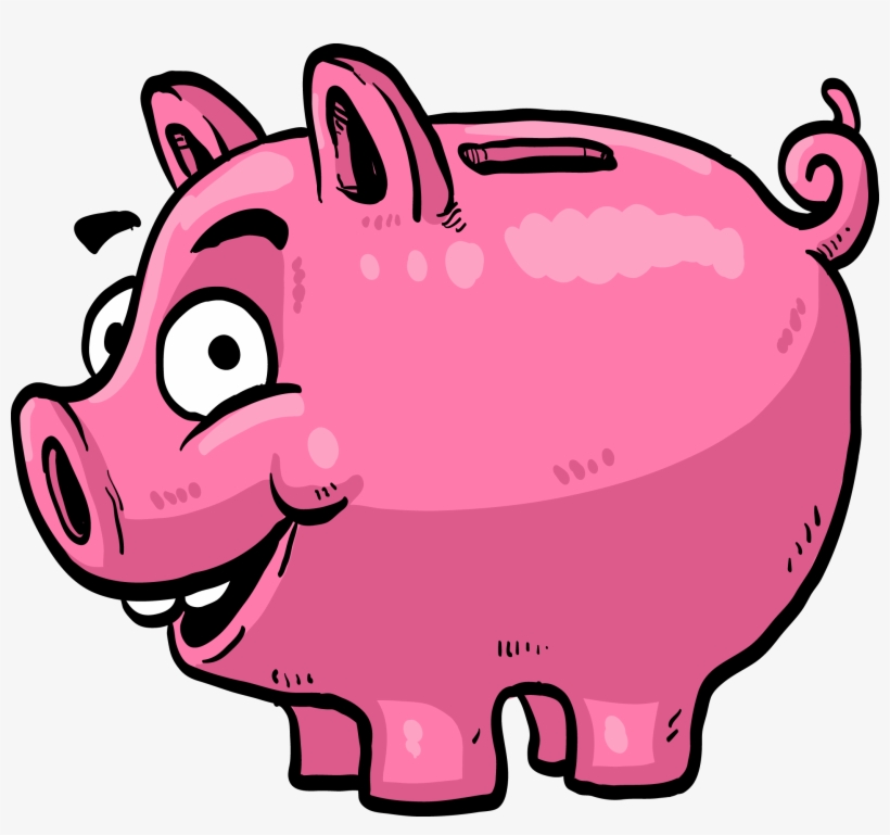 Detail Clipart Piggy Bank Nomer 35