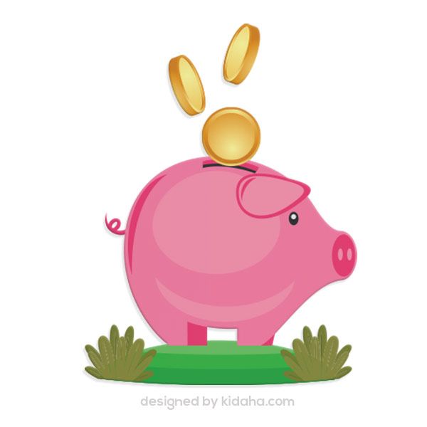 Detail Clipart Piggy Bank Nomer 40