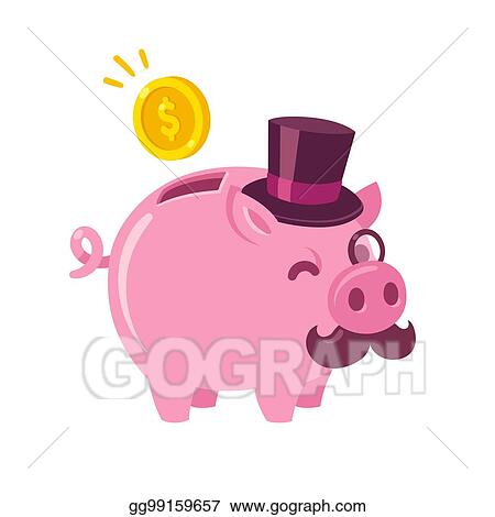 Detail Clipart Piggy Bank Nomer 43