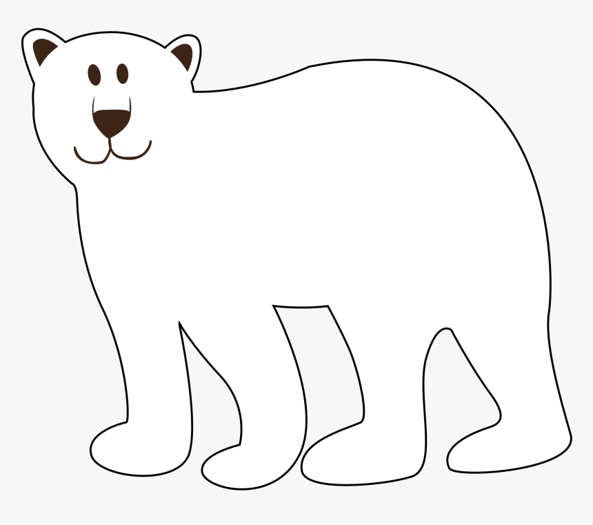 Detail Clipart Polar Bear Nomer 19