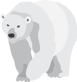 Detail Clipart Polar Bear Nomer 36