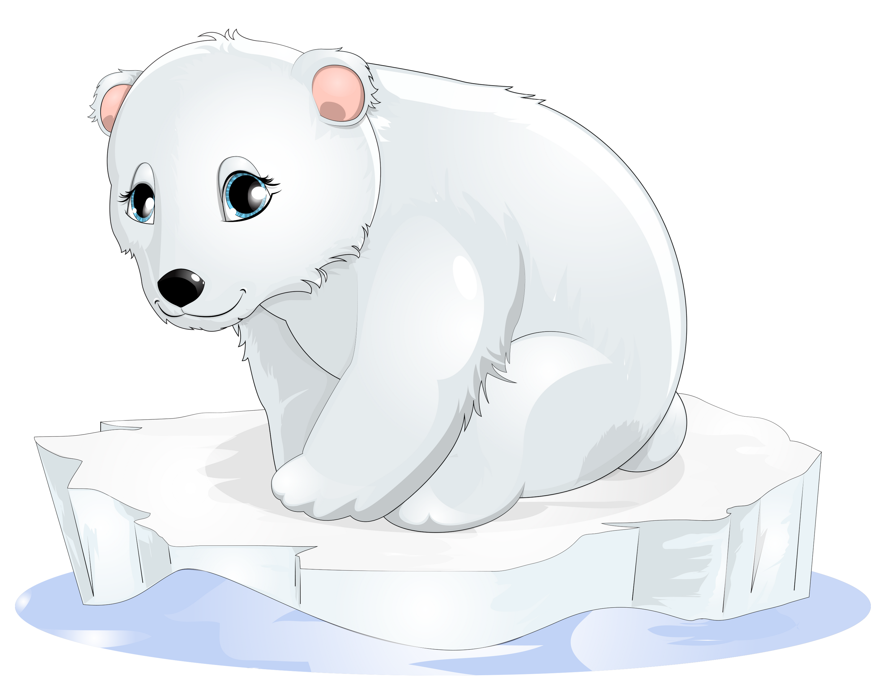 Detail Clipart Polar Bear Nomer 37