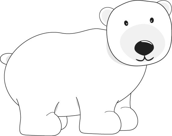 Download Clipart Polar Bear Nomer 5