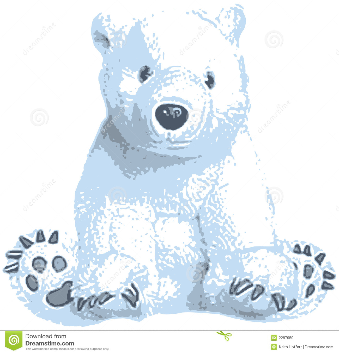 Detail Clipart Polar Bear Nomer 39