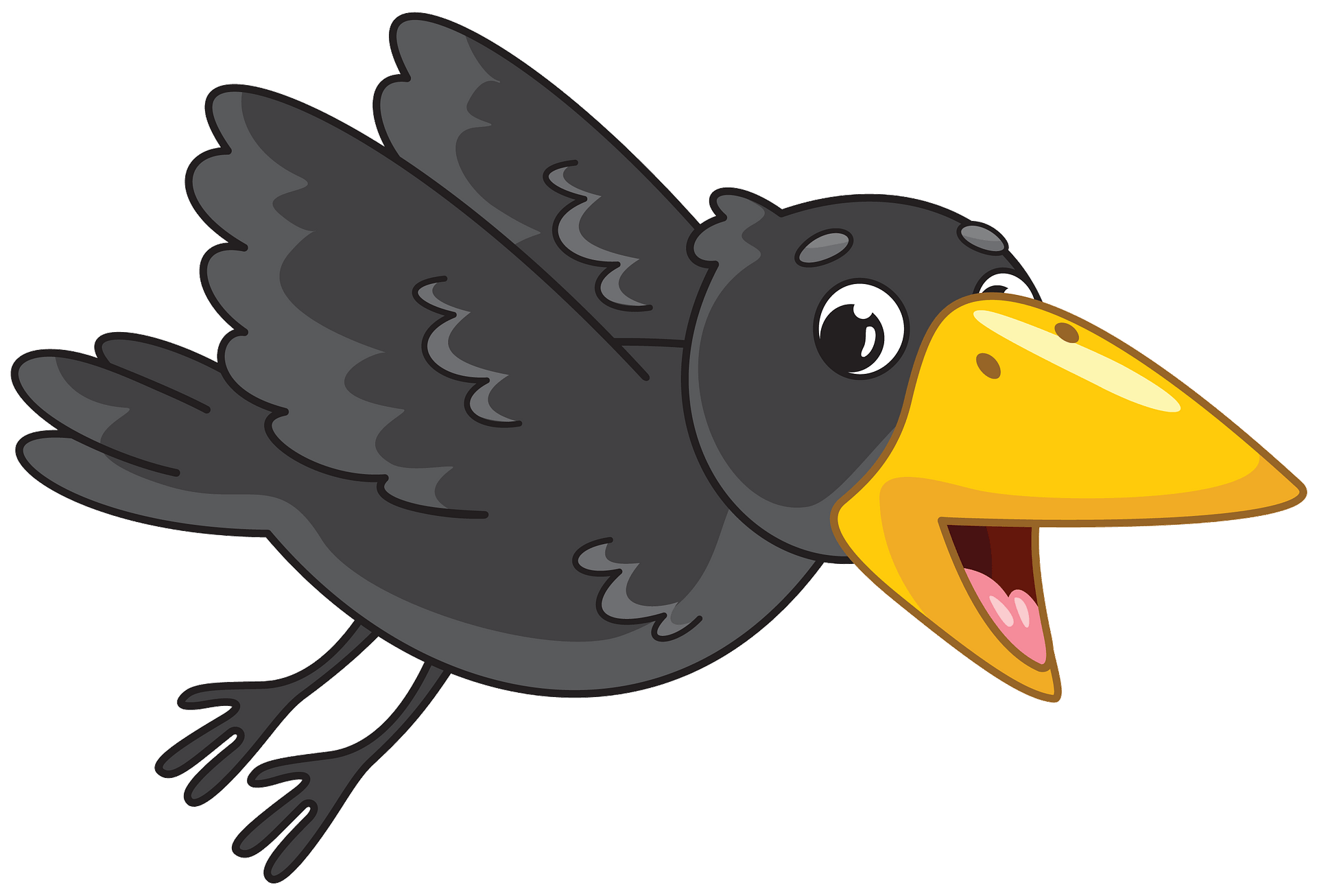 Detail Clipart Raven Nomer 17