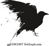 Detail Clipart Raven Nomer 27
