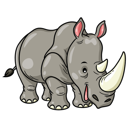 Detail Clipart Rhino Nomer 13