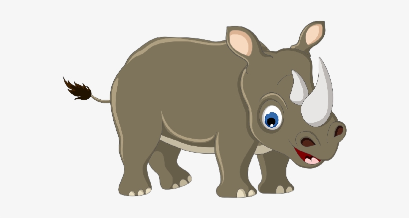 Detail Clipart Rhino Nomer 24