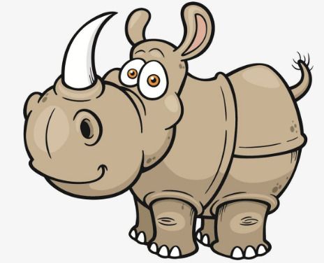 Detail Clipart Rhino Nomer 45