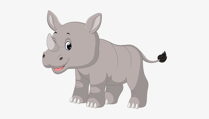 Detail Clipart Rhino Nomer 7