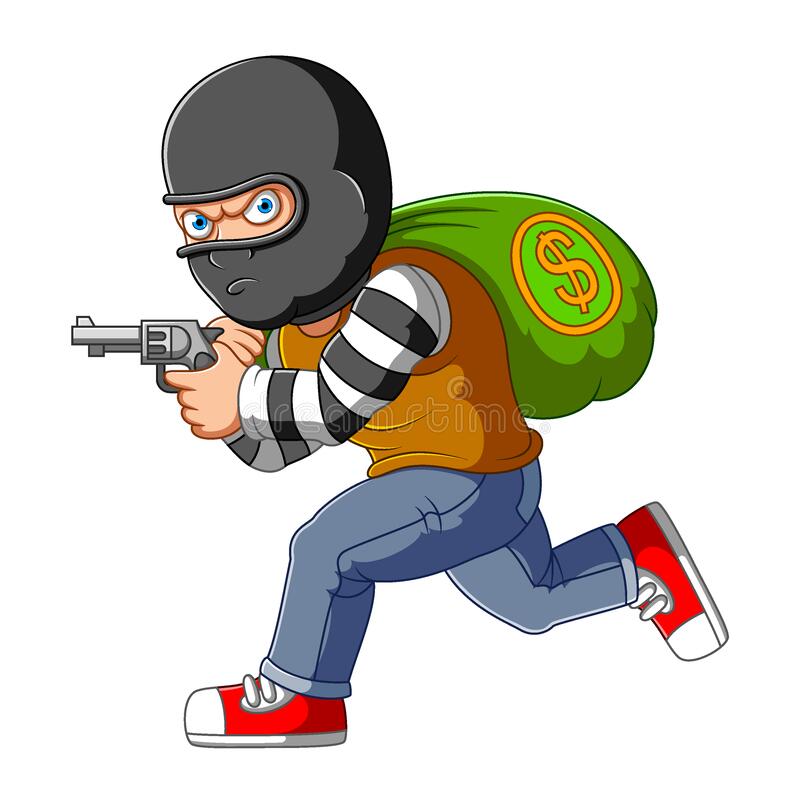 Detail Clipart Robber Nomer 13