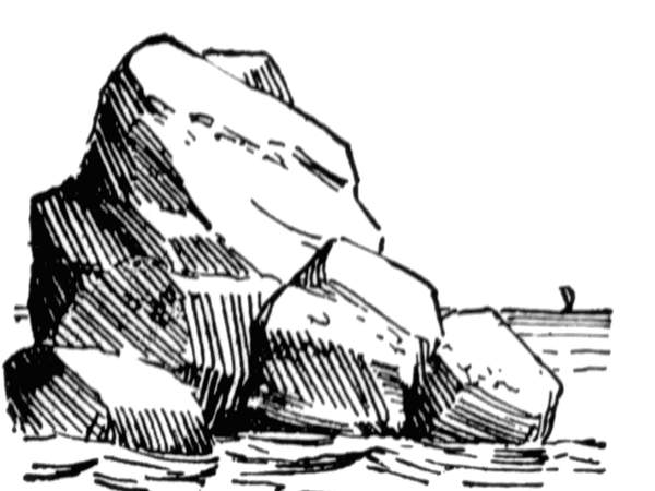 Detail Clipart Rocks Nomer 43