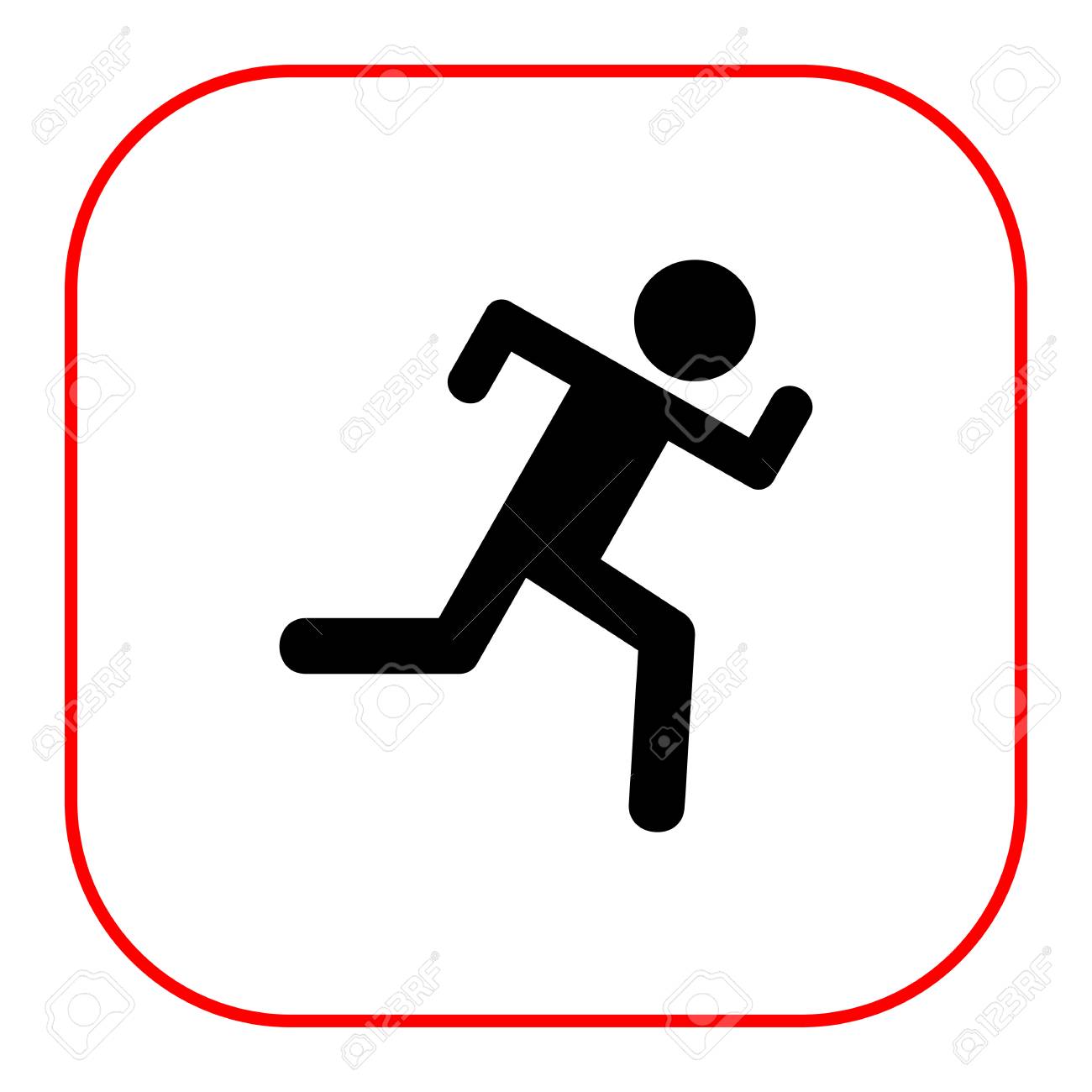 Detail Clipart Running Man Nomer 24