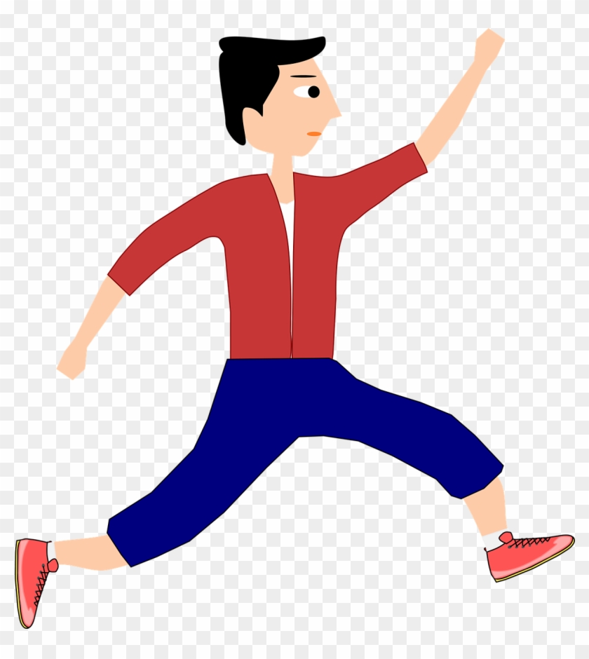 Detail Clipart Running Man Nomer 28