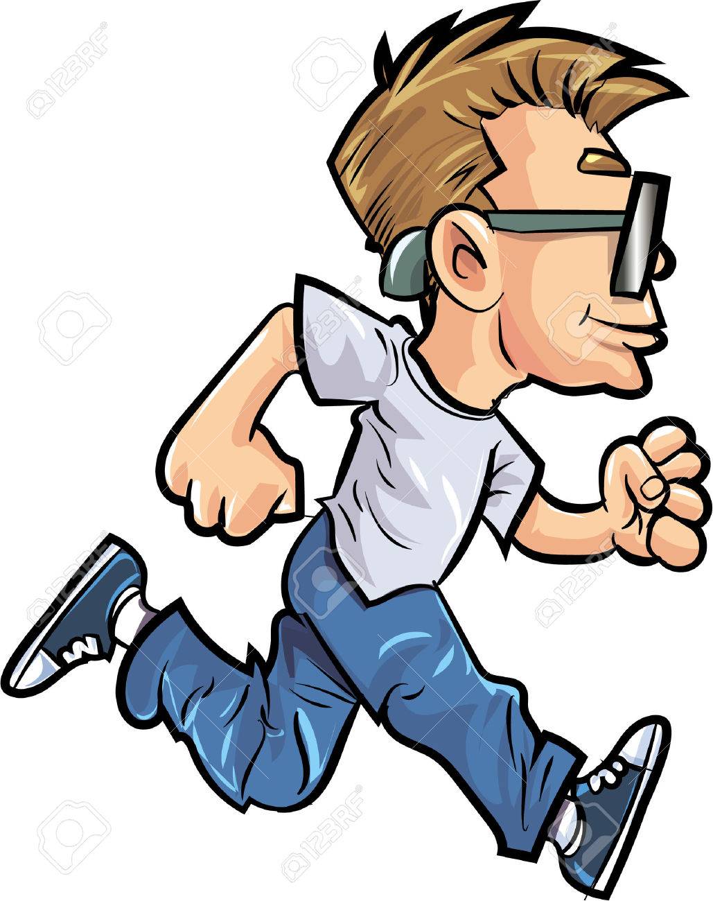 Detail Clipart Running Man Nomer 30