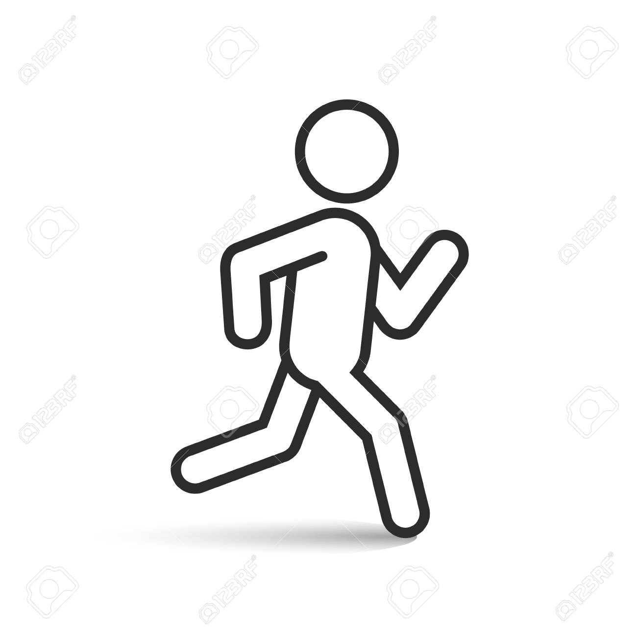 Detail Clipart Running Man Nomer 31