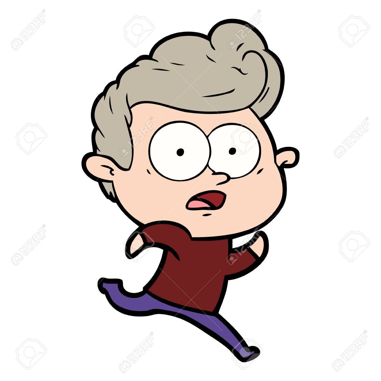 Detail Clipart Running Man Nomer 32