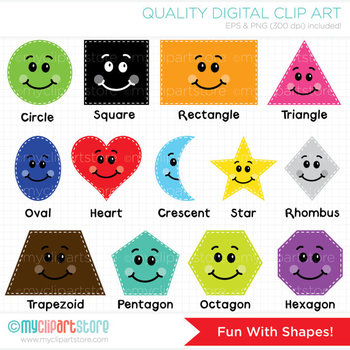 Detail Clipart Shape Nomer 11