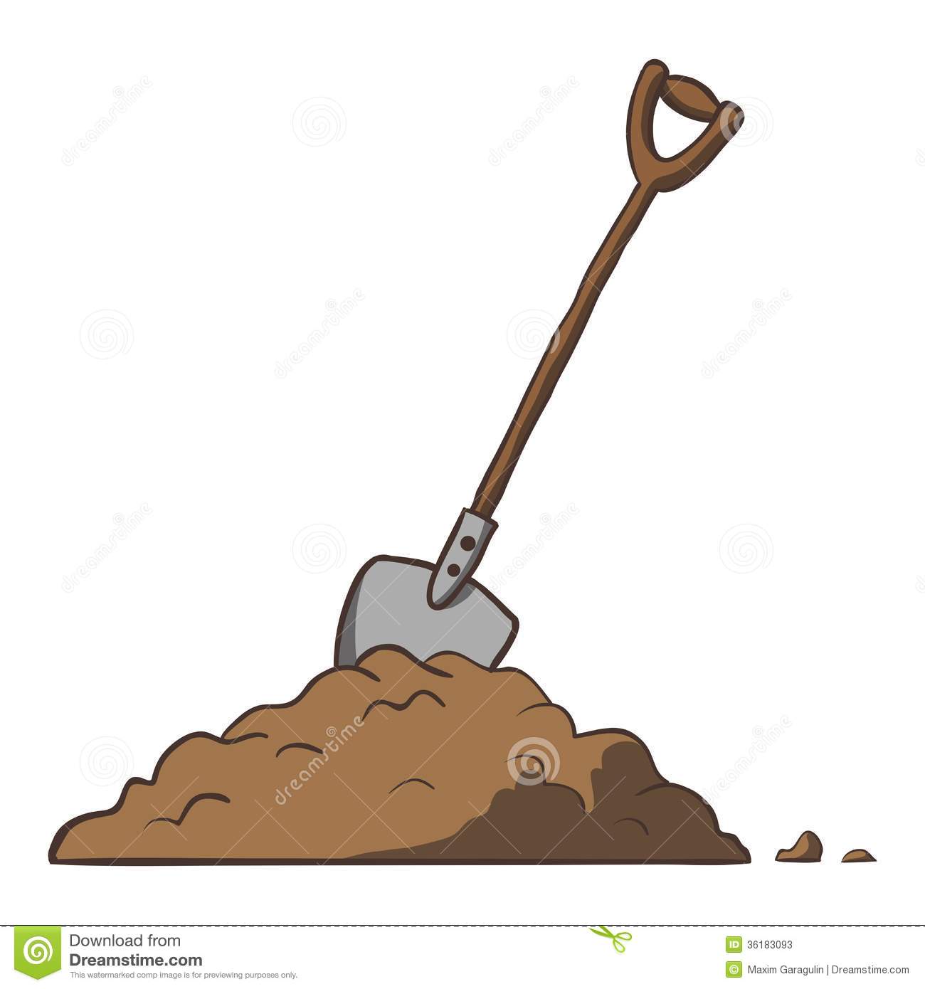 Detail Clipart Shovel Nomer 55